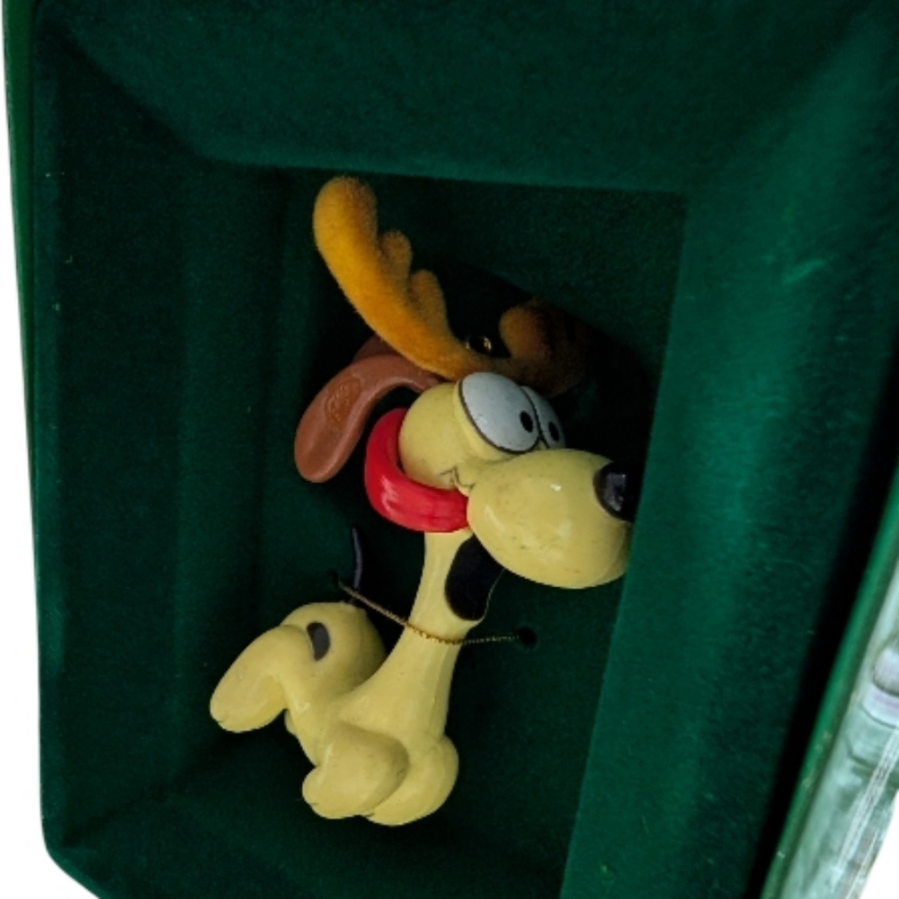 Vintage 1978 Enesco NIB Garfield‎ "Deer Odie" Christmas Ornament - Picture 3 of 7